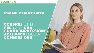 ESAME DI MATURITÀ ABBIGLIAMENTO E PRESENTAZIONI [upl. by Hnahc]