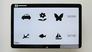 Norwood Visual Acuity Chart Training [upl. by Sale]