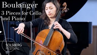 Boulanger Three Pieces for Cello and Piano  Astrig Siranossian amp Irina Zahharenkova [upl. by Aivalf988]