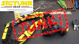 1450 Sigtuna Bike Lock Picked Open FAST JUNK [upl. by Lita]