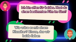 Deutsch Lernen Mit Dialogen A2  Deutsch Lernen Mit Gesprächen  alltag a2 [upl. by Yrrehs]