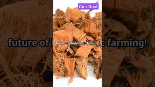 Amazing Uses of Coir Dust in Biodynamic Farming  Farm Modernization  Sustainable Agriculture [upl. by Aremihc]