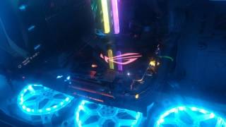 ROGSTRIXRX580T8GGAMING RGB [upl. by Trescha]