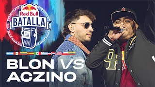 BLON vs ACZINO  Octavos  Red Bull Batalla Internacional 2022 [upl. by Avenej]