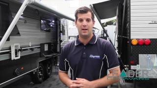 Leader Caravans  Single Axle Vs Tandem Axle Leader [upl. by Hailee]