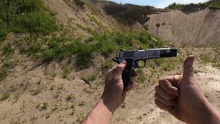 Shooting The Auto Ordnance Trump 45 1911A1 Shooting quotThe Trumpinatorquot [upl. by Killam94]