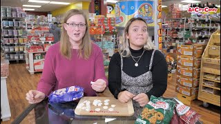 Stauffers White Fudge Shortbread Cookies Taste Test  All City Candy [upl. by Klinger]