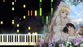 Resuscitated Hope  Gosick Ending  ゴシック  Piano Tutorial  Sheet Music [upl. by Airekal673]