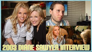 THE DIANE SAWYER 2003 INTERVIEW WITH BRITNEY SPEARS FIRST VIEWING  REACTION [upl. by Dasie]