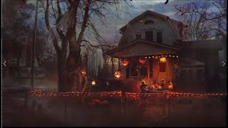 Haunted House Halloween Ambience With Relaxing Spooky Sounds and White Noise  3 Hours [upl. by Lombard]