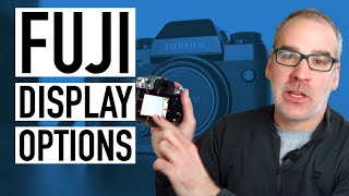 Fuji XT4 Display Mode Options [upl. by Atiuqer]