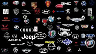 All Car Brands that ever exist from A to Z with country and example [upl. by Granger]