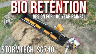 How To Install Bio Retention System Using Stormtech SC740 [upl. by Warrin]