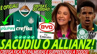 CREFISA FICA no PALMEIRAS Leila COMEMORA Verdão na EUROPA escalação [upl. by Keram]