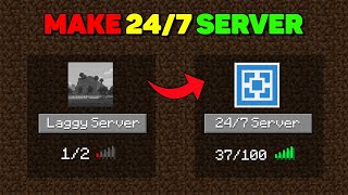 How To Make 247 Aternos Server  How To Add Anti Afk Bot In Aternos Server  Always Online Server [upl. by Kalikow]