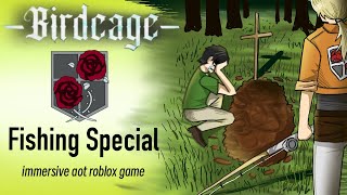 Birdcage Fishing Special  Immersive aot perma death game roblox birdcage [upl. by Alathia214]