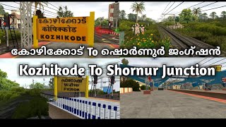 Kerala v3 Kozhikode To Shornur Junction Route Released in Trainz simulator [upl. by Anotyal]