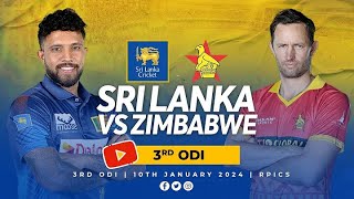 Sri Lanka vs Zimbabwe 3rd ODI Match Highlights 2024 SL vs ZIM 3rd ODI Highlights [upl. by Andee105]