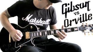 GIBSON USA VS ORVILLE JAPAN [upl. by Ashbey]