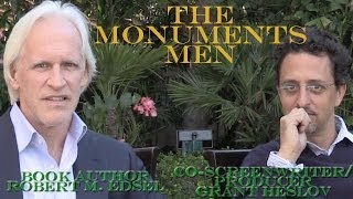 DP30 The Monuments Men writers Grant Heslov amp Robert M Edsel [upl. by Gnak891]