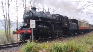 Severn Valley Railway SANTA SPECIALS 10122016 [upl. by Nosnevets81]