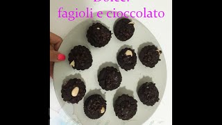 Cucina dolce fagioli neri e cioccolato   KitchenFashion [upl. by Emelun]