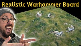 How to build a realistic modular game board for Warhammer  tabletop wargaming terrain [upl. by Daly]