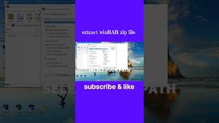 extract winRAR zip file zipfile zip winrar [upl. by Sheeree]