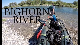 Fishing Kayak Adventure on the Bighorn River Fishing Montana [upl. by Lladnyk]