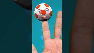 Farbe Fußball Finger Familie shorts music kids footballfingerfsmily nurseryrhymes [upl. by Elmer]