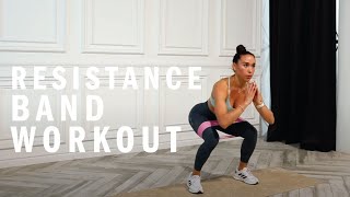 15 Minute Lower Body Resistance Bands Workout  adidas [upl. by Kirad]