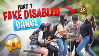 Disabled Man Prank Philippines  Dance in Public Part 1 [upl. by Acisse783]