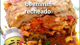 COMO FAZER UM BIFE A ROLÊ DELICIOSOMEGA SABOROSO [upl. by Minny]