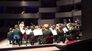 Northamptonshire County Youth Concert Band play Watchman Tell Us of the Night by Mark Camphouse at [upl. by Aletta]