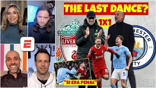 ¡QUÉ PARTIDAZO Pep al final jugó a NO PERDER EL PARTIDO Liverpool vs Manchester City  Exclusivos [upl. by Mcclees]