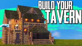 Conan Exiles Tavern Build Guide  EBA [upl. by Leahcimauhsoj787]