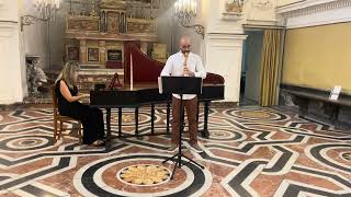 Alessandro Nasello  Cinzia Guarino JS Bach BWV 1034  Adagio [upl. by Ijok]