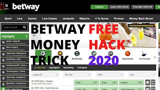 BETWAY 2020 FREE MONEY SECRET HACK TRICK [upl. by Araeic706]