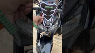 Installing Tank Pad On Z900 z900kawasaki tankpad installation [upl. by Osicran]