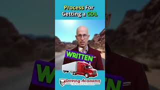 What is The Process of Getting a CDL License cdl trucking careers [upl. by Aemat589]