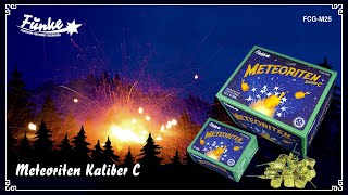 Meteoriten Kaliber C  crackling fireworks Batch 2023 [upl. by Yelsel]