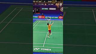 Thailand star Vitidarsns Footwork and Rally🤌💥💥badminton kunlavutvitidsarn shorts [upl. by Oynotna196]