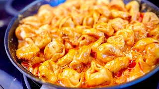 Der schnellste Weg zur perfekten Tortellini Pfanne [upl. by Allicsirp]