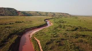 Canadian river from Alibates to Lake Meredith [upl. by Enylecoj]