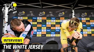 Evenepoel Postrace interview  Stage 10  Tour de France 2024 [upl. by Hiasi]