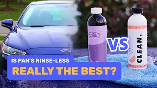 Pans Rinse Less vs Detail Co Nemesis  Rinseless Wash Review [upl. by Nnaarual]