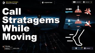 Helldivers 2  Call Stratagems While Moving [upl. by Ollie]