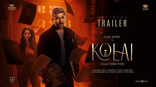 Kolai  Official Trailer HDR  Vijay Antony Ritika Singh  Balaji K Kumar Girishh Gopalakrishnan [upl. by Niwde]