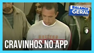 Reportagem do Dia Cristian Cravinhos se cadastra em aplicativo de relacionamento durante saidinha [upl. by Carole725]