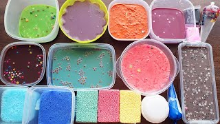 Satisfying Slime Mixing Slime Smoothie Mix  Izabela Stress [upl. by Erminie]